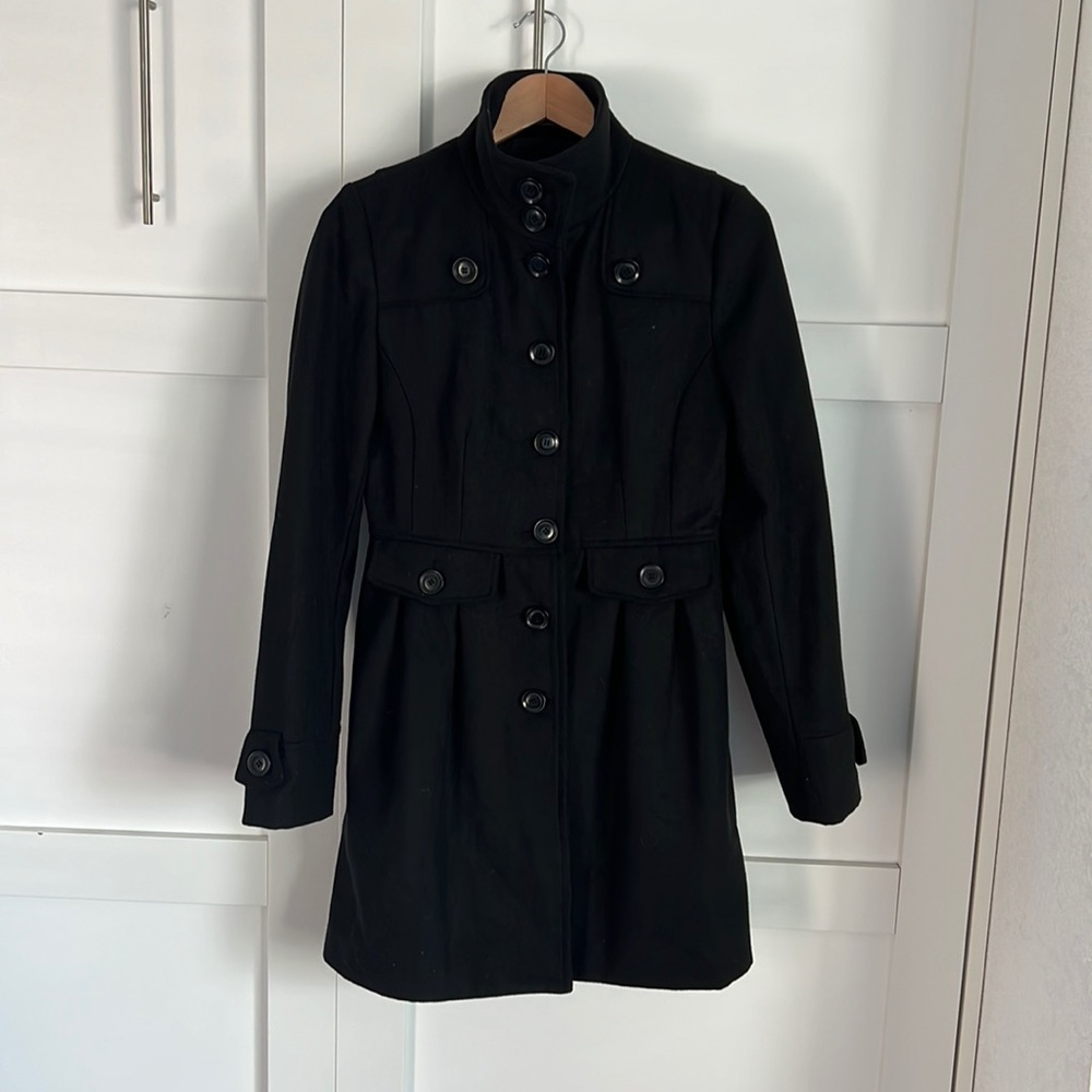 2b Bebe size S wool pea coat.